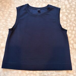GAP Navy Sleeveless Muscle Tee